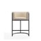 Manhattan Comfort Cosmopolitan Counter Stool in Cream and Black, PK2 2-CS008-CR - alternate 7